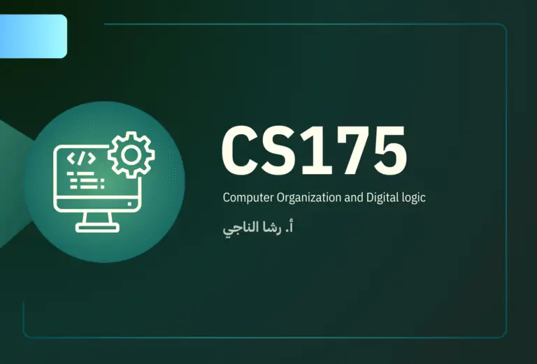 CS175: Computer organization and digital logic