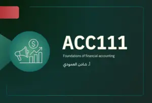 ACC111: Foundations in Financial Accounting