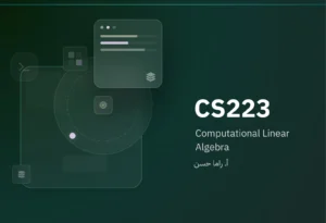 CS223: Computational Linear Algebra by Rama