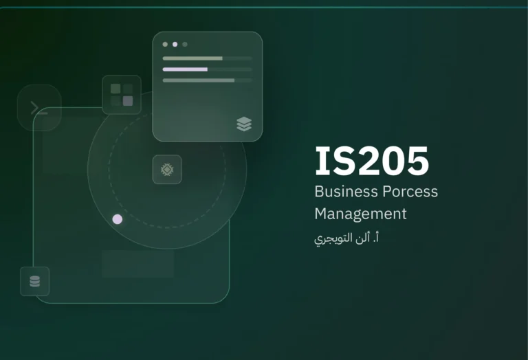 IS205: Business Process Management